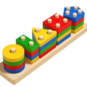 Formas apilables de madera - Imagen 2